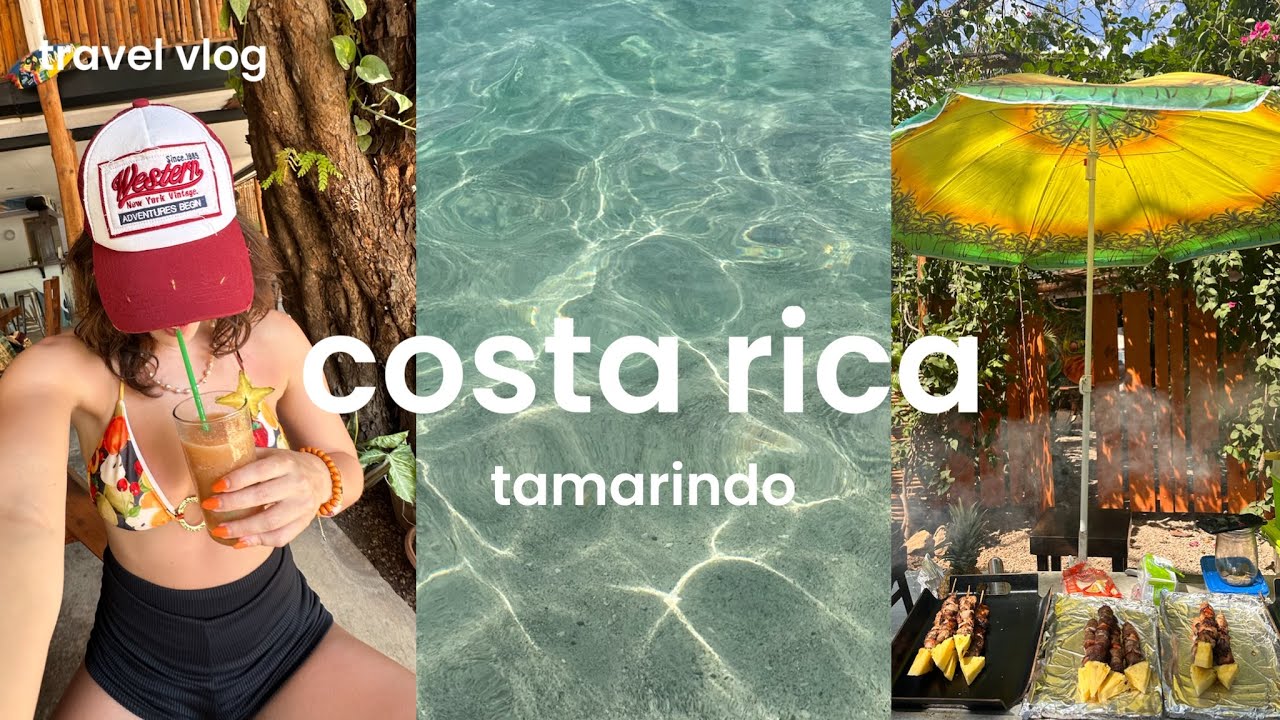 a week in tamarindo, costa rica (travel vlog)