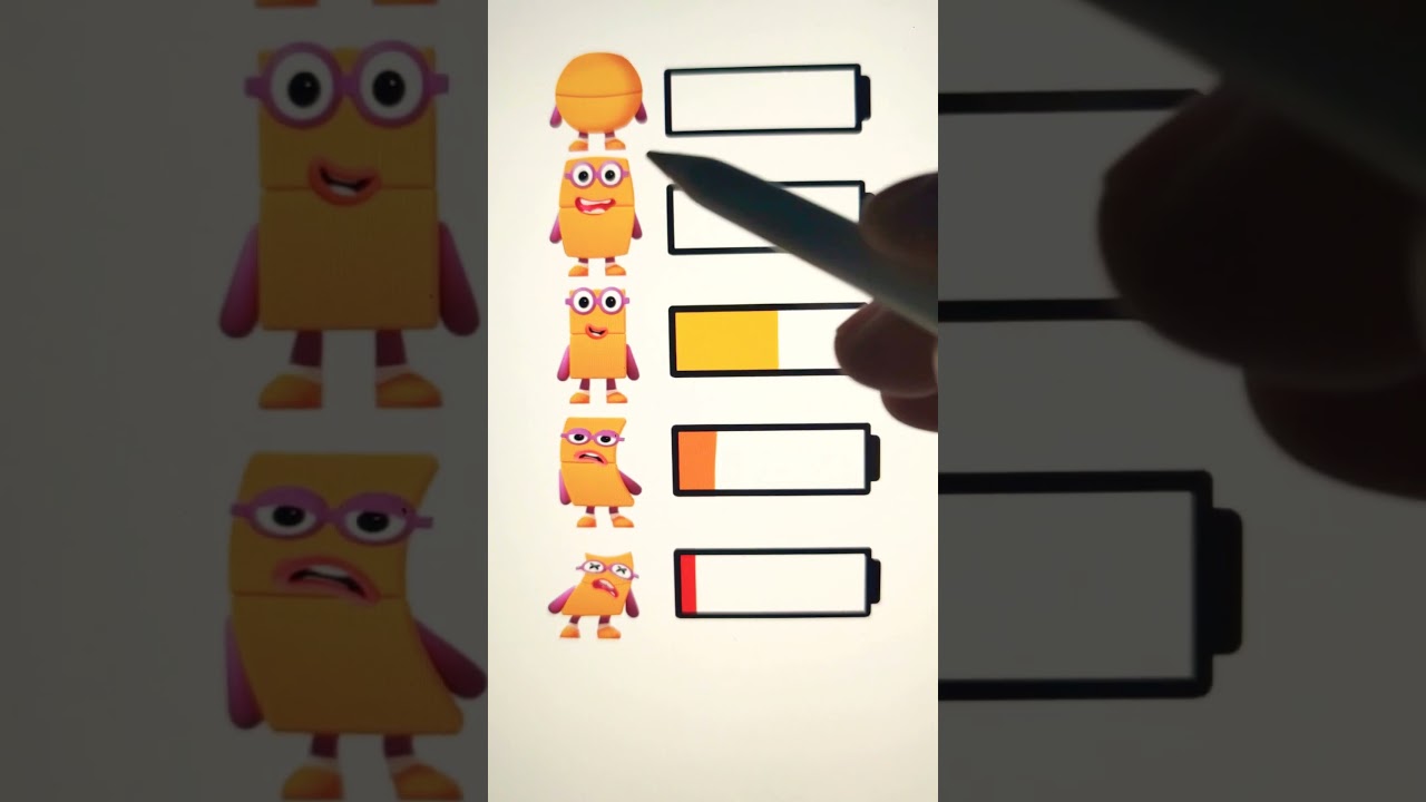 What mind Numberblocks is your battery now?&nbsp;#shorts