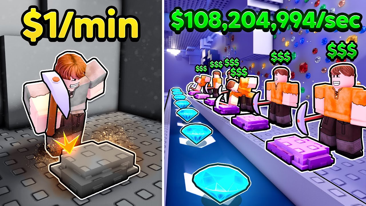 Я построил Miner Tycoon Empire МАКСИМАЛЬНОГО УРОВНЯ и заработал МИЛЛИАРДЫ в Roblox!