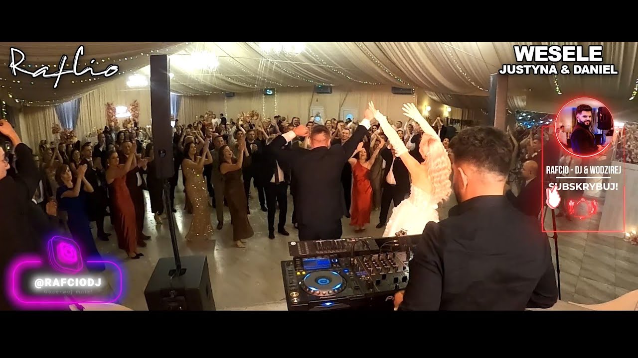 🔥 MEKSYK NA WESELU 🔥🤍 JUSTYNY & DANIELA 🤍💢 HIT ZA HITEM 💢🔰 RAFCIO 🔰 DJ NA TWOJE WESELE! 💢