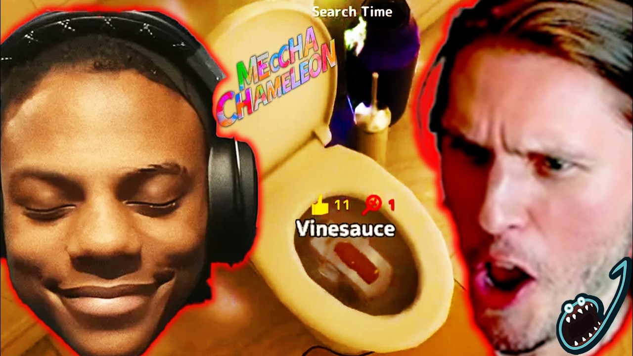 The Poopoo Toilet Spot in MECCHA CHAMELEON w/ RubberRoss Vinesauce Pokelawls Squeex Ster Criken +5