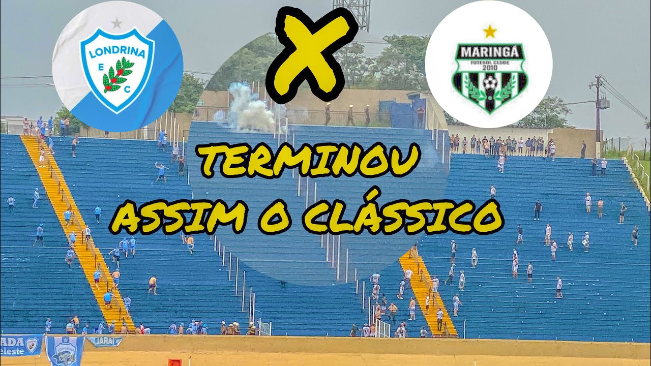 BRIGA LONDRINA X MARINGÁ jogo de 190 minutos #brasil #futebol #londrina #maringá #paranaense #gol