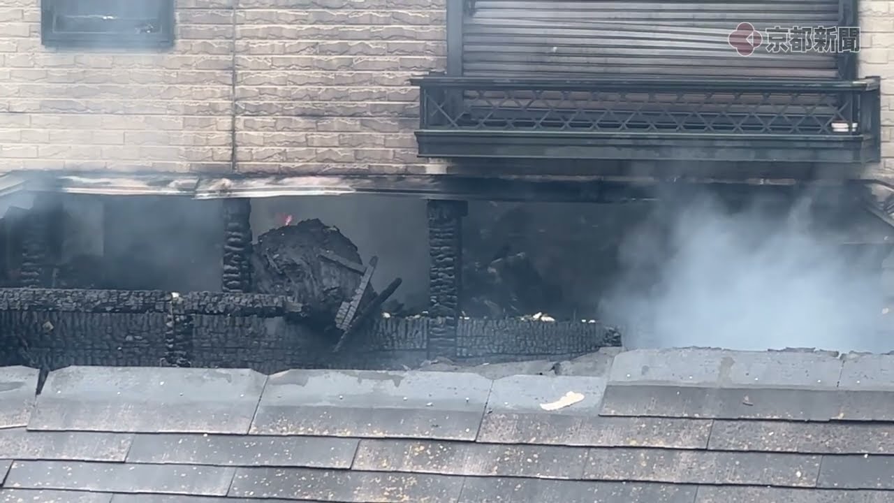 大津市内で民家火災（2025年10月16日　滋賀県大津市）House fire in Otsu City, Shiga Prefecture