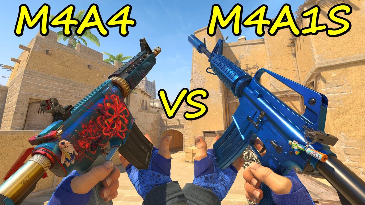 M4A4 vs M4A1S w CS2 w 2025 roku! Czym się kierować? | Mervo