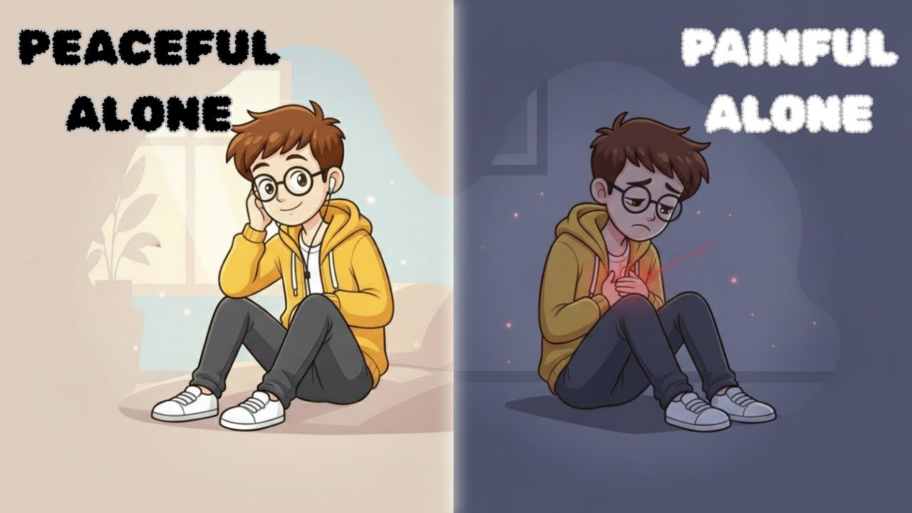 Why Being Alone Feels Peaceful… Then Suddenly Painful | Human Psychology Explained