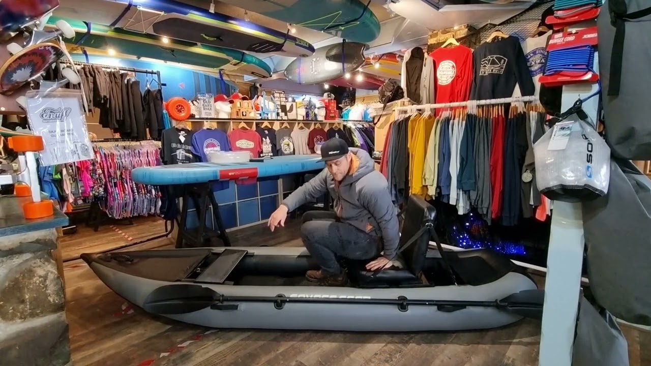 Reviewing the High Rider Inflatable Kayak by Savage Gear