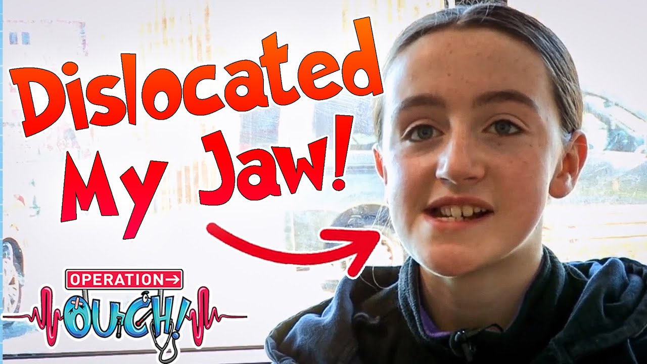 I Dislocated my Jaw! | Science for Kids | Operation Ouch