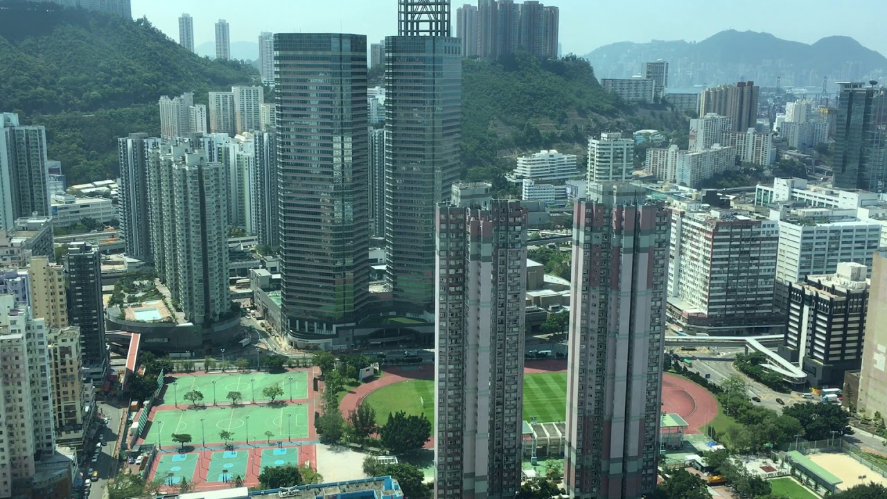 Hong Kong day view of Kwai Chung