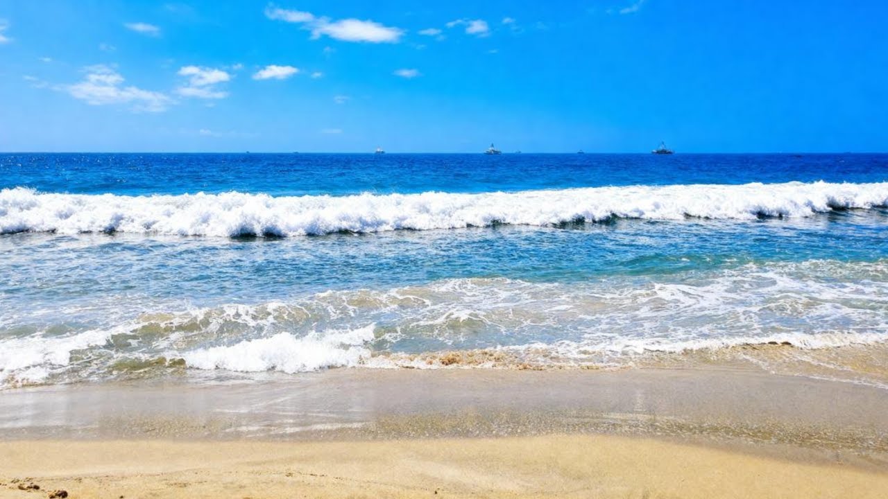 🌅 EVENING OCEAN WAVES – SOOTHING SEA SOUNDS TO END YOUR DAY