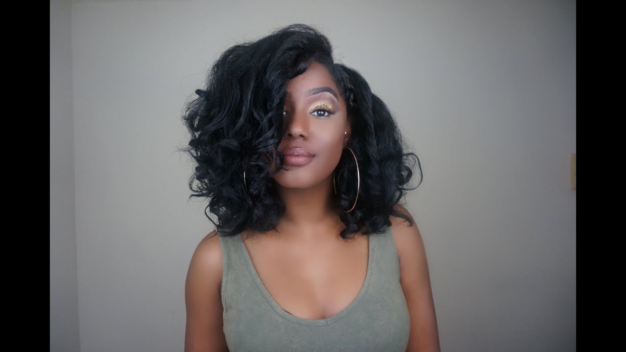 How to get Bouncy Curls on Natural Hair Without Using A Curling Iron