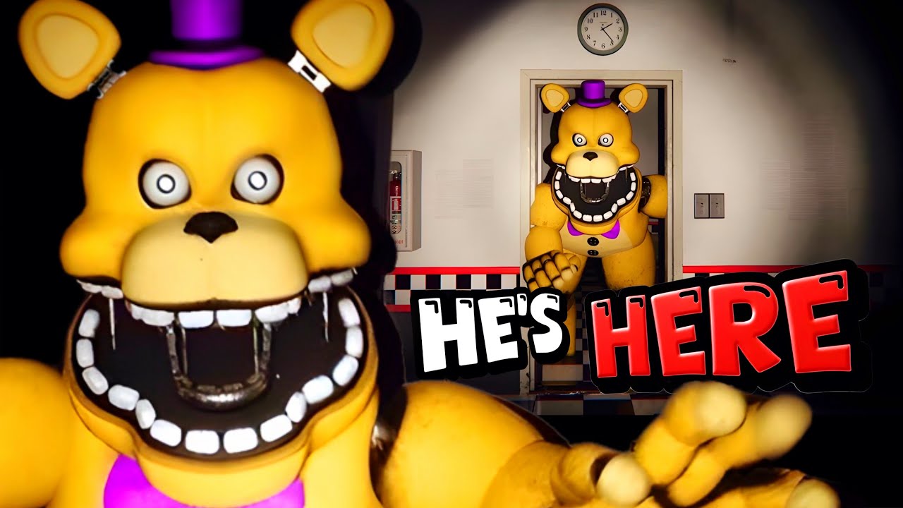 Hiding from FREDBEAR will NOT help YOU!