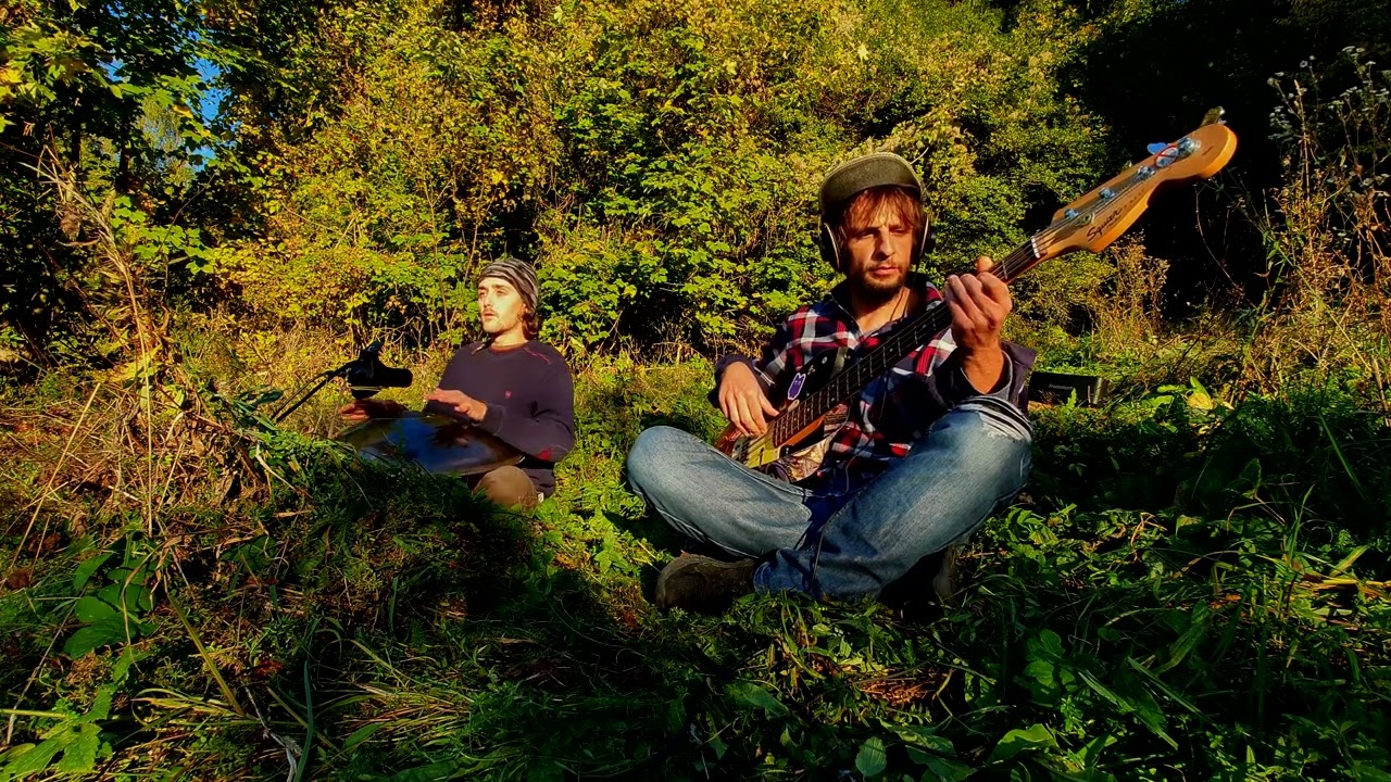 Tâmpa before sunset | 432Hz Handpan, bass guitar