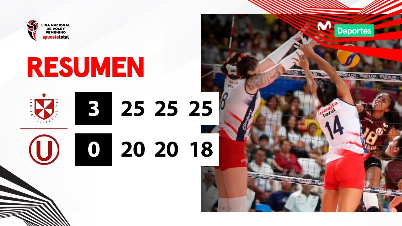 RESUMEN: U. San Mart&iacute;n 🆚 Universitario [3-0] | PRIMERA ETAPA | LNSV 2023-2024 🏆👋🏐