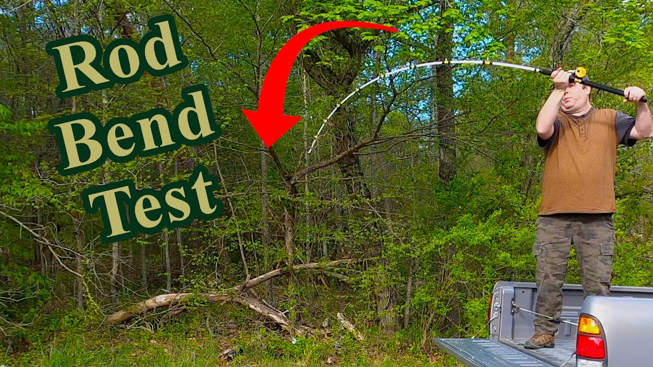 Heavy vs Medium Heavy Catfish Rod Test / Bend Test