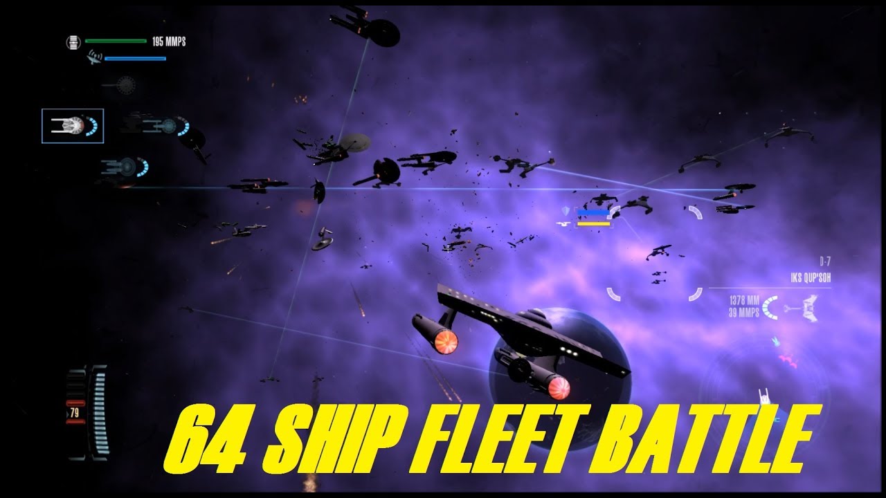 Star Trek Legacy: Ultimate Universe 2.2 - 64 SHIP TOS FLEET BATTLE - NO LAG!