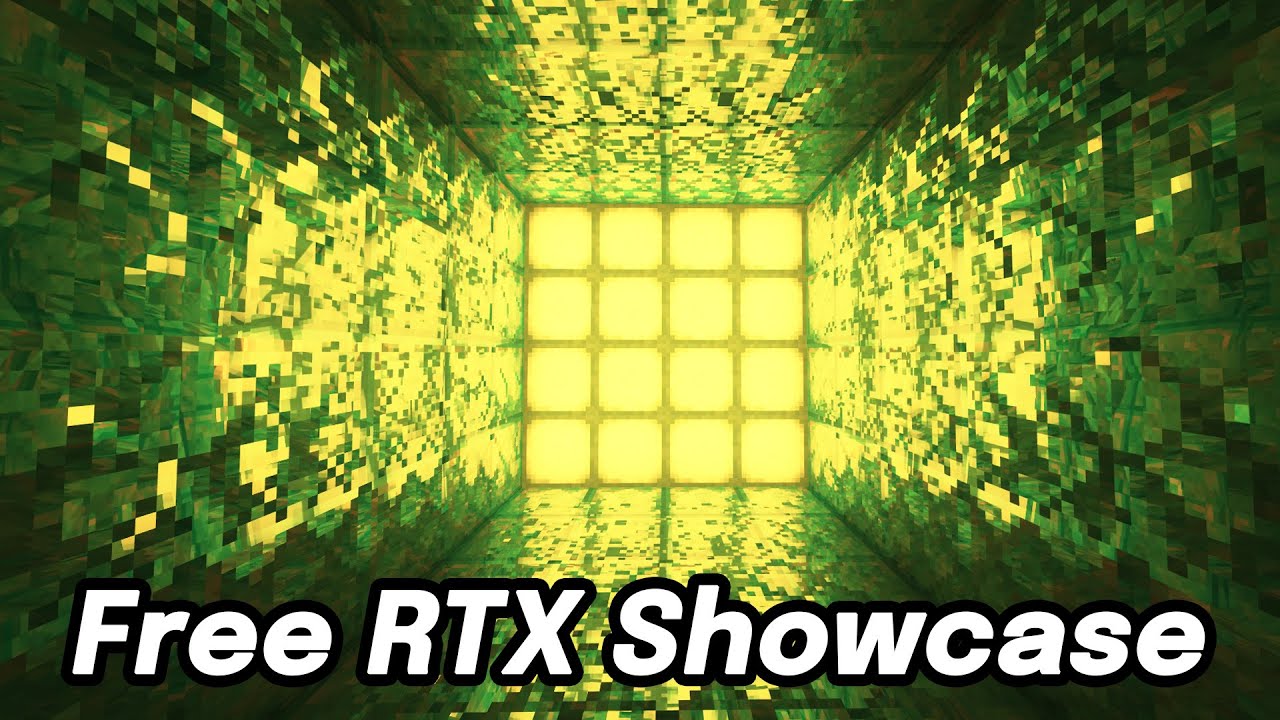 Vanilla Minecraft Free Ray Tracing Shaders Showcase (SEUS Renewed + Unity PBR) (1.16.4)