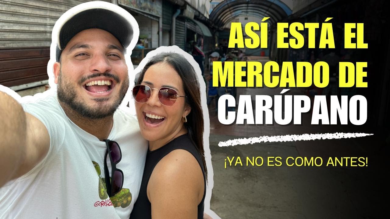 ASÍ ESTÁ EL MERCADO DE CARÚPANO ¡YA NO ES COMO ANTES!