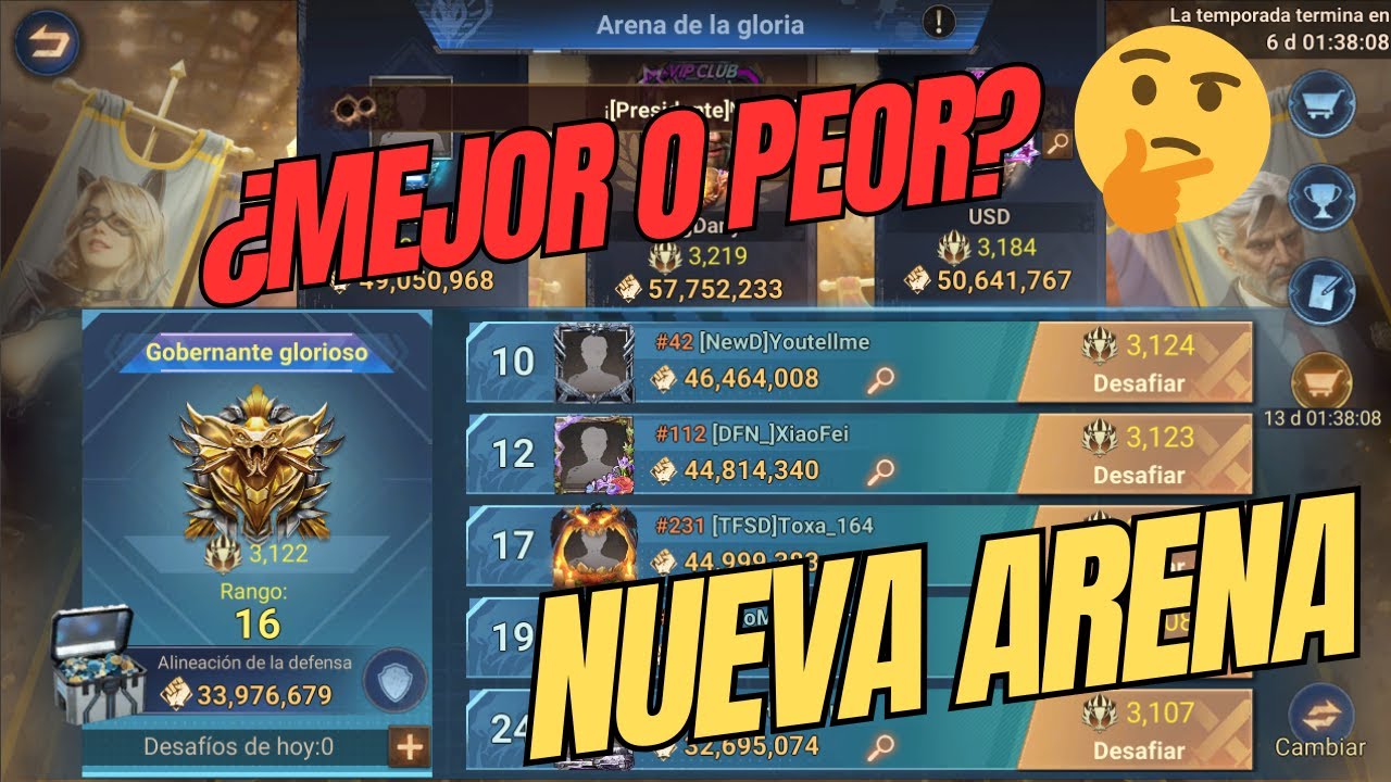 NUEVA ARENA DE LA GLORIA ¿Peor que antes? | Doomsday Last Survivor