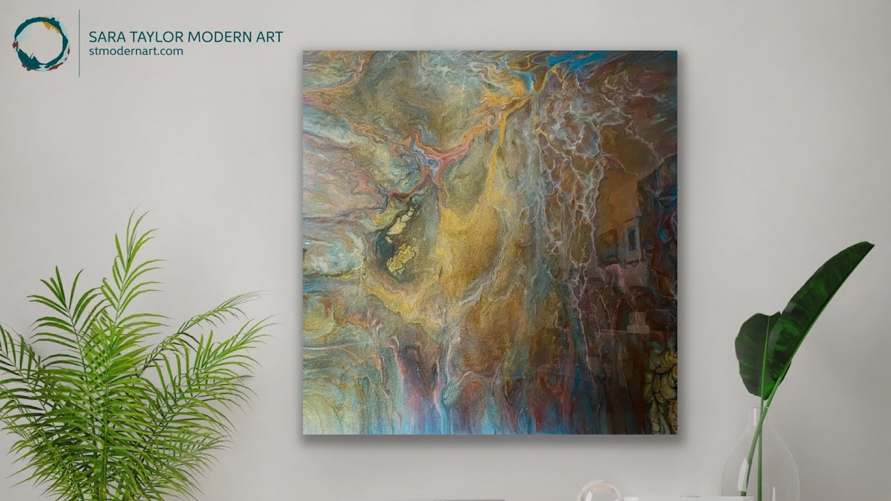 “Neverland” New Flip Cup ~ Acrylic Pour | Magic results!