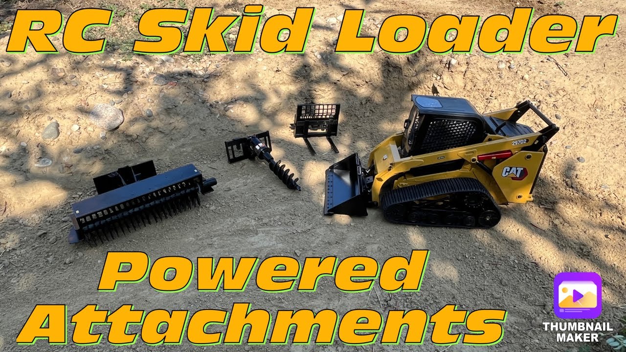 RC Construction - DieCast Masters CAT 297D2 - радиоуправляемый мини-погрузчик