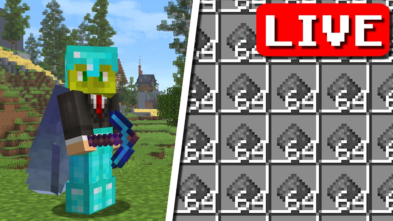 Digging out a Creeper Farm in My Minecraft World