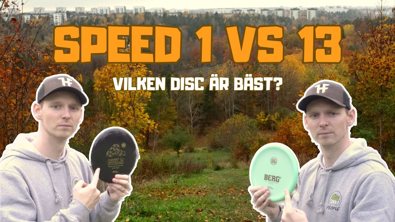 Speed 1 vs Speed 13! | Discgolf i Stockholm!