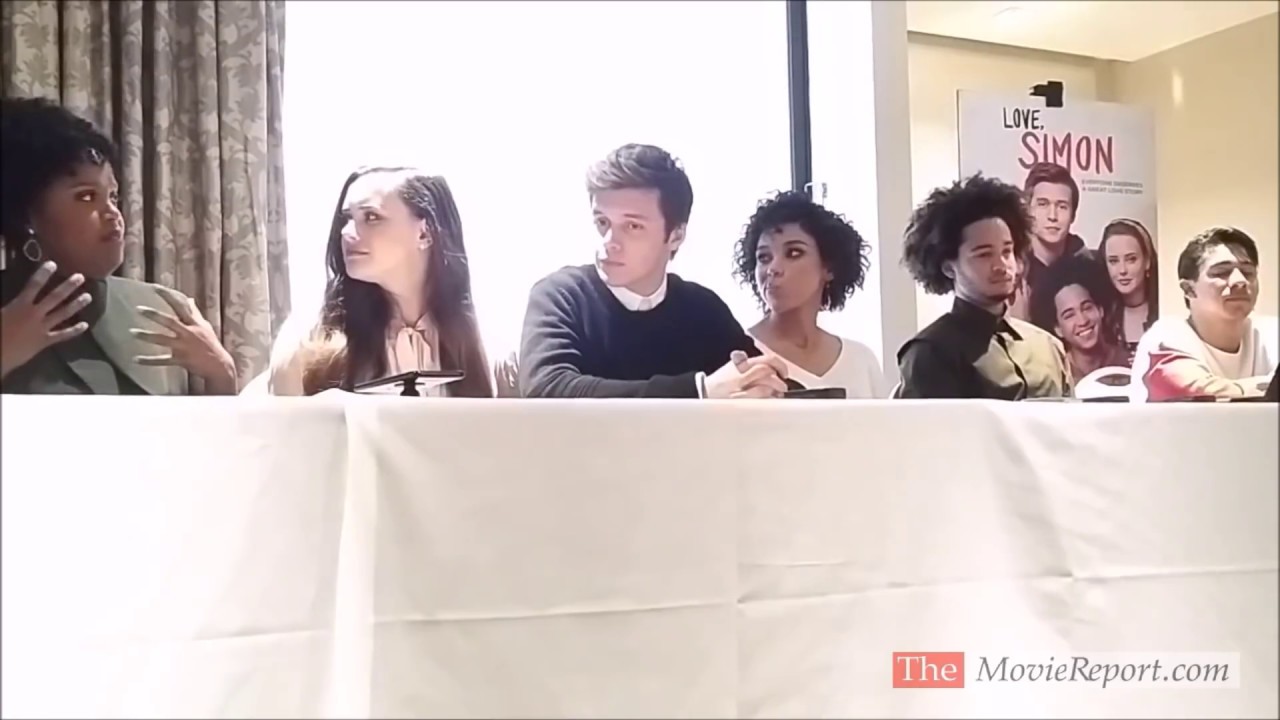LOVE, SIMON talk Nick Robinson, Katherine Langford, Alexandra Shipp, Jorge Lendeborg - March 10,2018