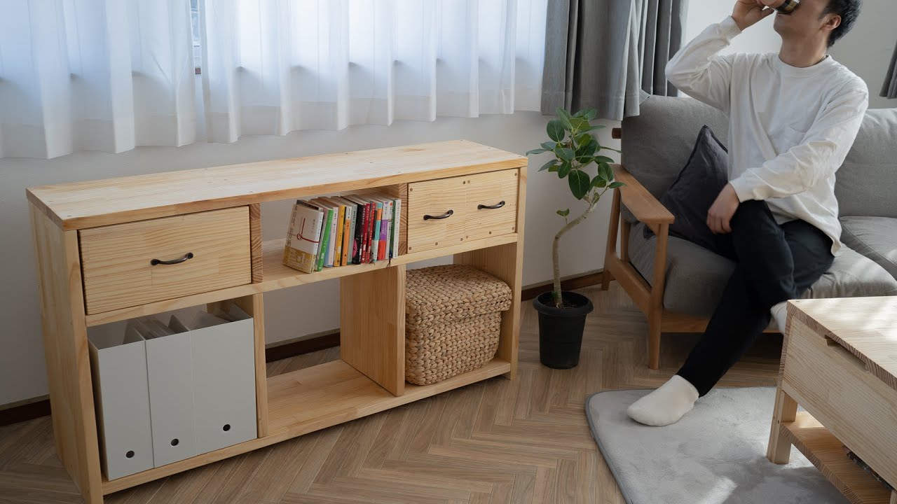 Living Alone in an old house  / Kominka Solo Life / I upgraded DIY shelf to  perfect one