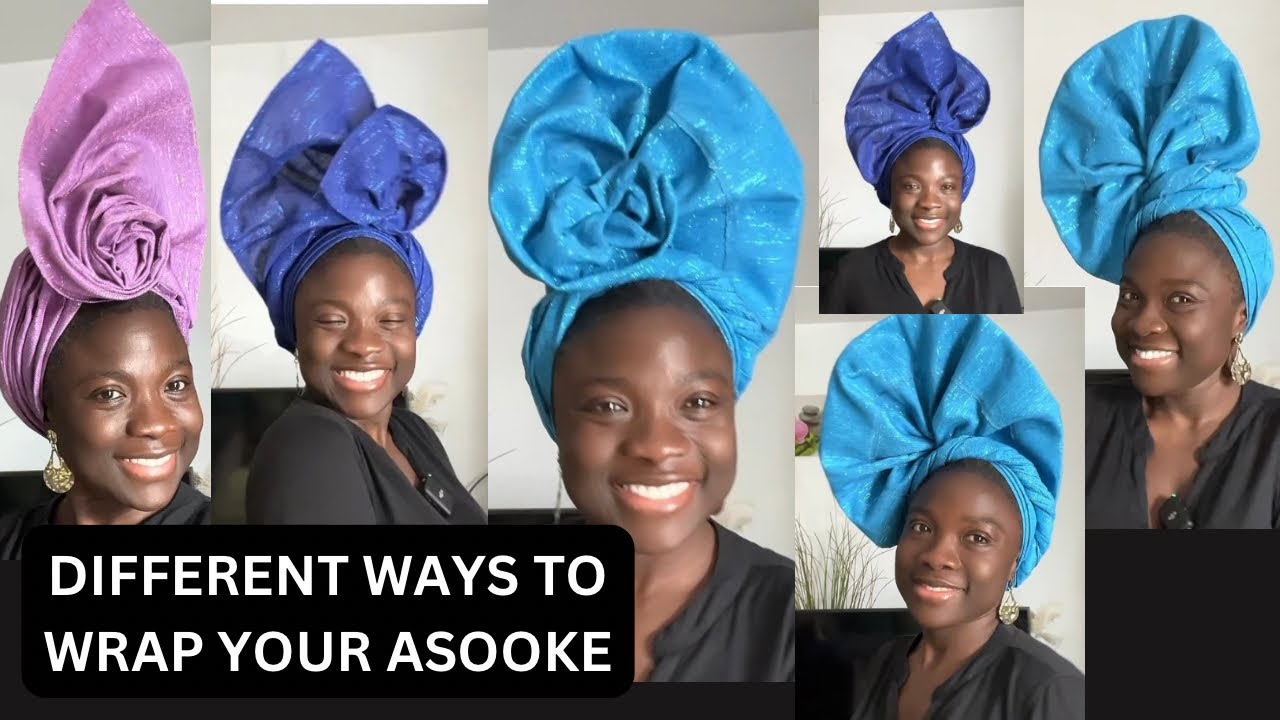 How To Tie Your Headwrap With ASO OKE /Easy Headwrap Tutorial 🔥