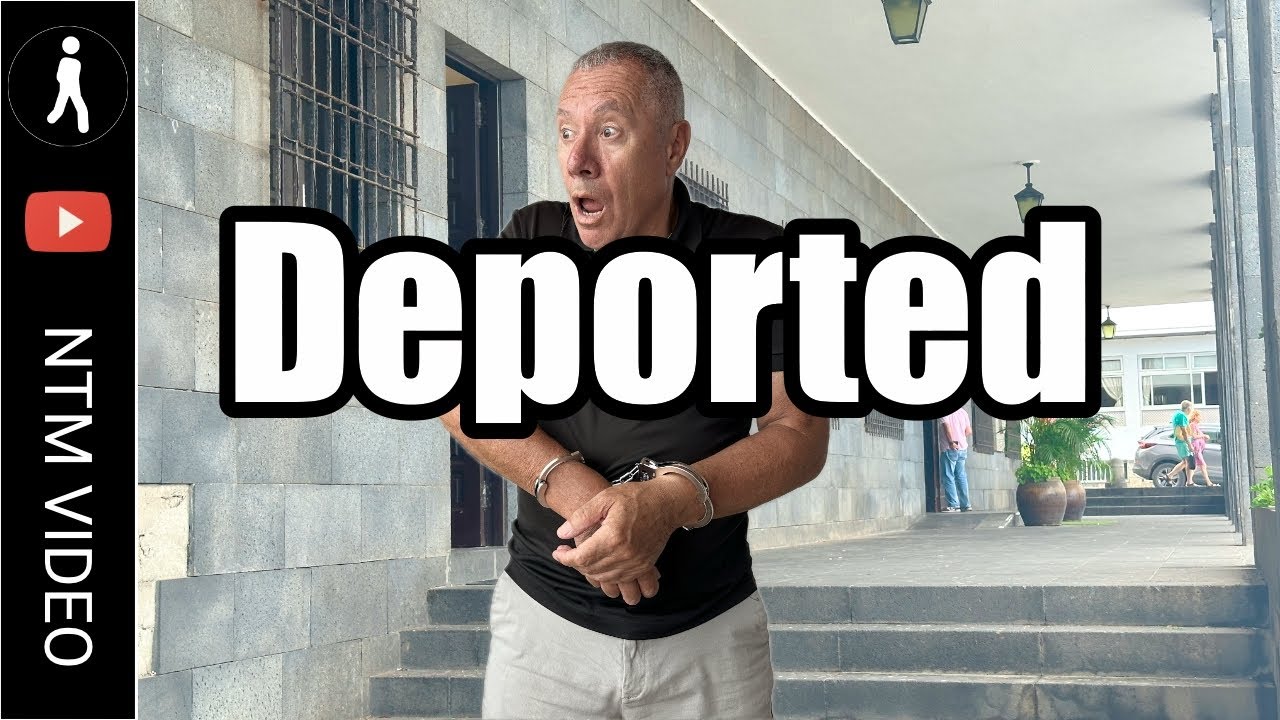 Deported from Tenerife.