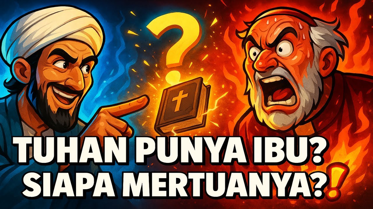 DEBAT PANAS‼️ Pendeta Bilang TUHAN PUNYA IBU⁉️ Abu Nawas: “SIAPA MERTUANYA?”