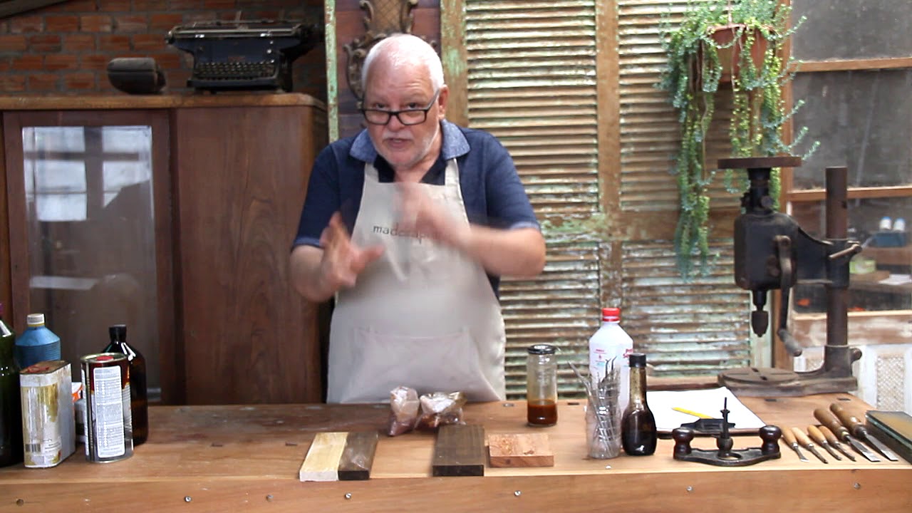 Aplicação de Gomalaca - Luthier Pablo Rivera, Convidado