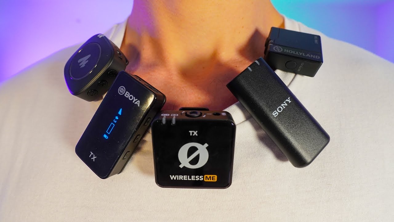 🥇 5 MEJORES MICRÓFONOS INALÁMBRICOS para iPhone, Android, Cámaras, PC y MAC 👨‍💻 Con Test de Audio