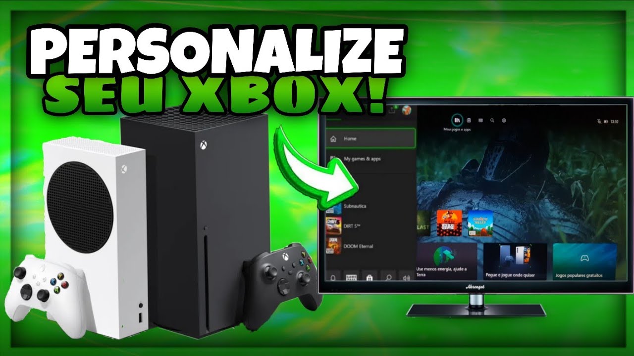 PERSONALIZE SEU XBOX ONE (TUTORIAL)
