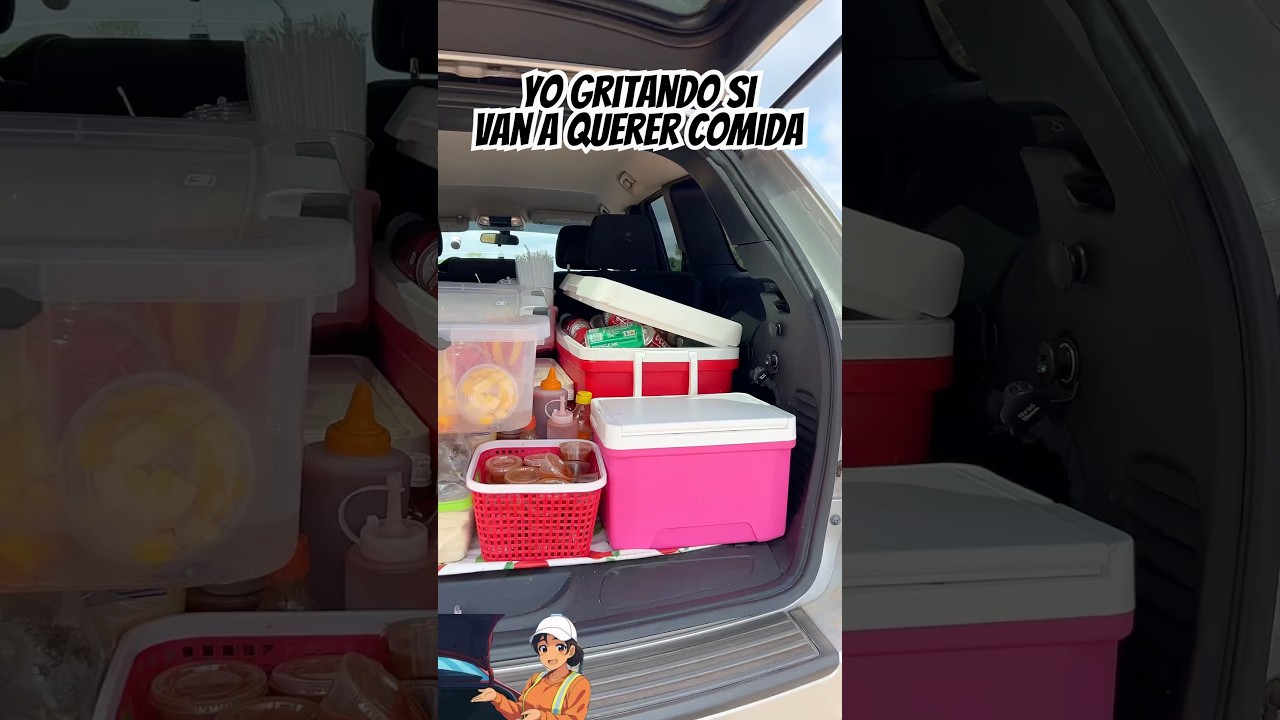 Vamos a vender lonche ala CONTRUCCION 🇸🇻🇸🇻 #emprendimiento #comida #minivlog #food #lonchera
