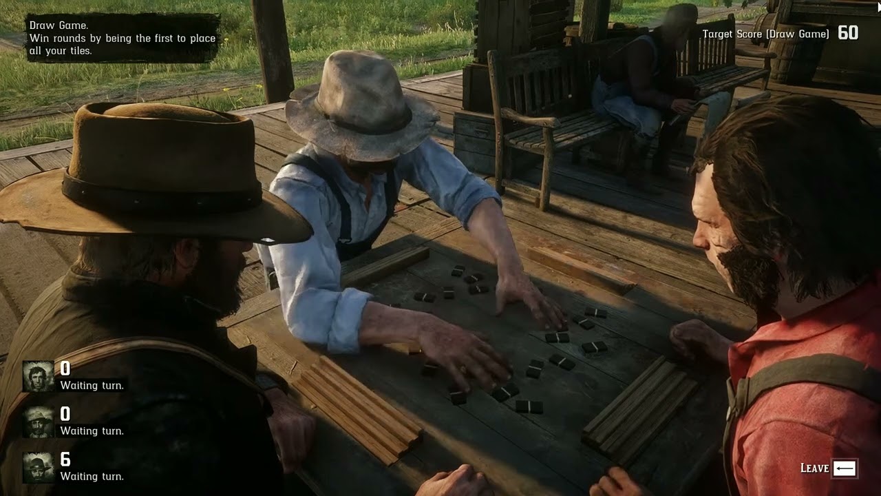 How to Play Draw Dominoes In Red Dead Redemption 2
