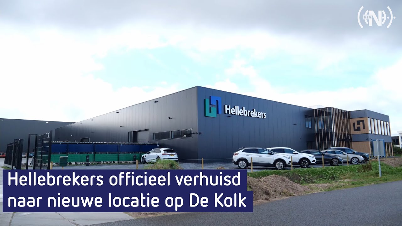 Hellebrekers officieel verhuisd naar nieuwe locatie op De Kolk