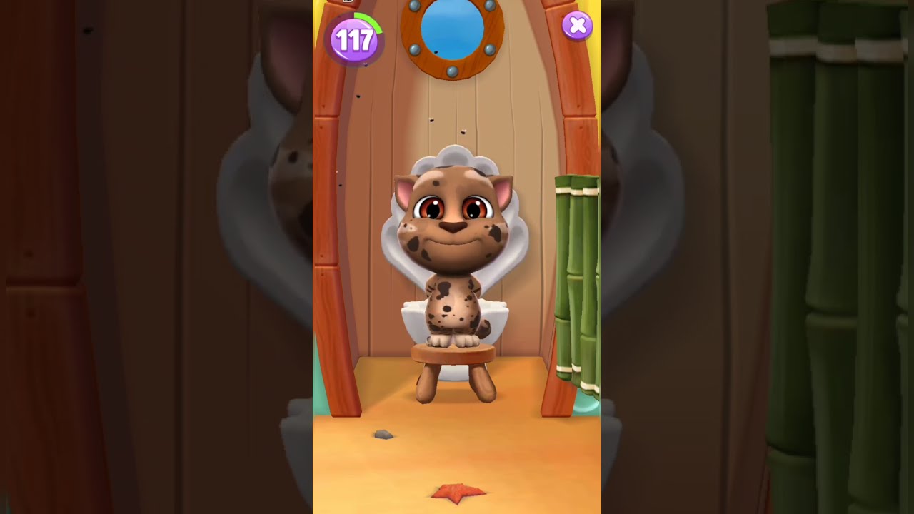 My Talking Tom 2 😺 Fun collection Cartoon 😹 My Tom Talking 2 😅 Funny video Talking Tom Shorts 😺😁