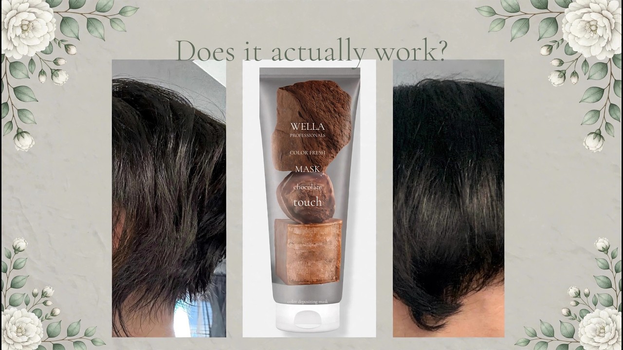 Wella Color Fresh Mask Шоколадное прикосновение