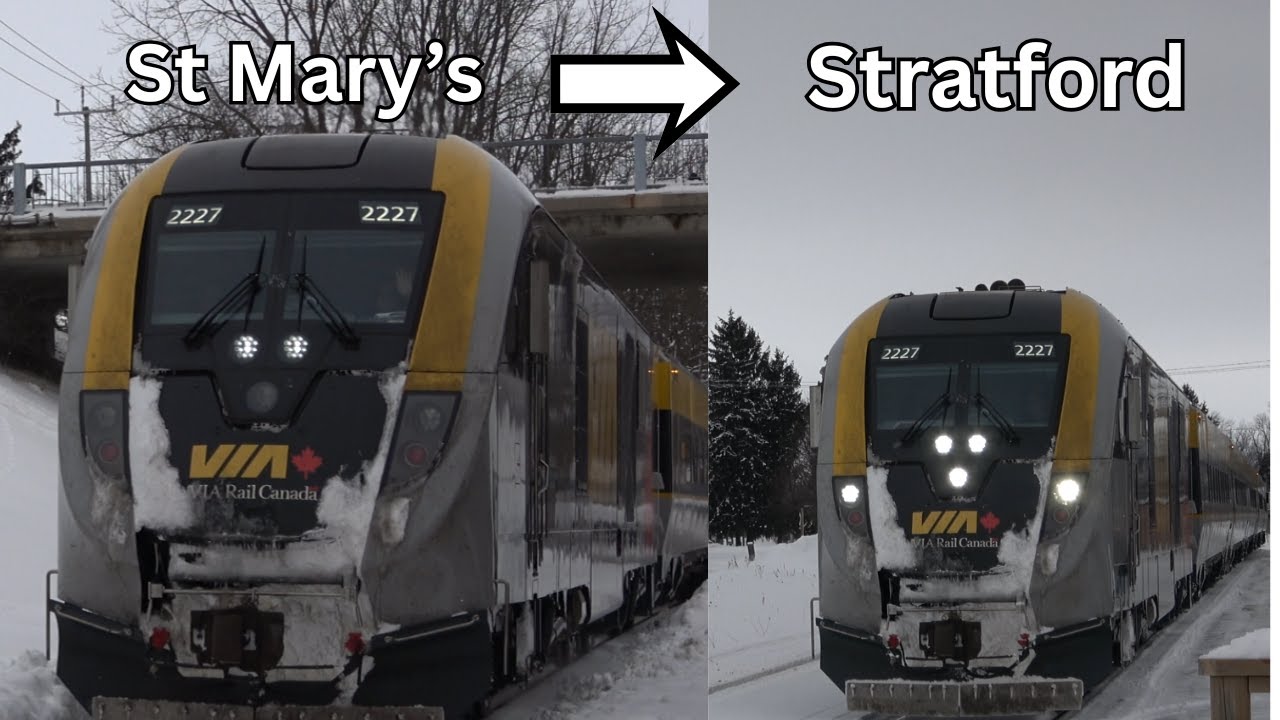 [4K] Chasing VIA 84 from St Mary's to Stratford | 01-03-2026