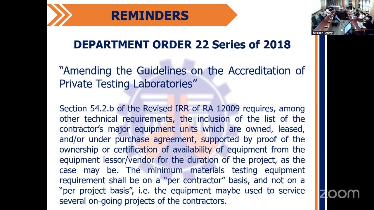 Procurement Livestream for DPWH Misamis Oriental 2nd DEO February 13, 2026 1:00 pm