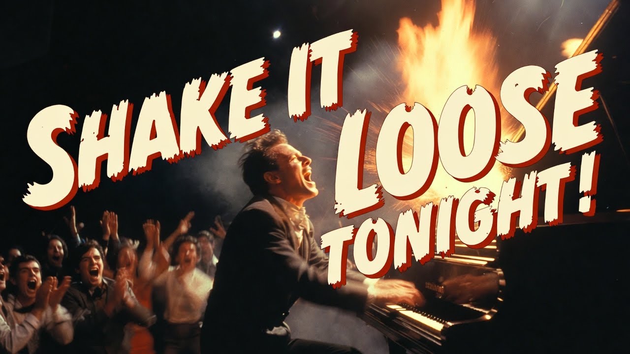 Shake It Loose Tonight | Wild 1950s Rock & Roll Piano Dance Explosion