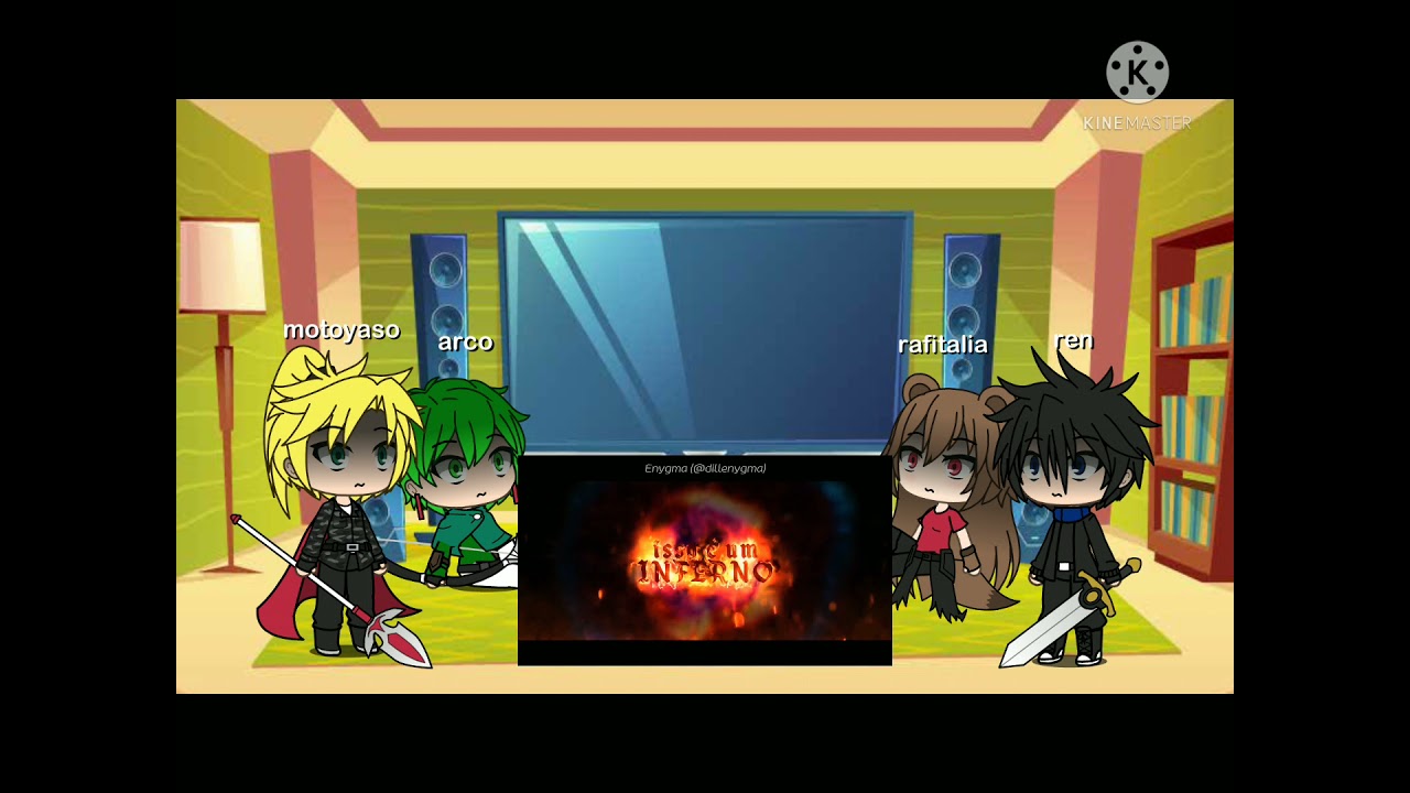 tate no yuusha reagindo ao rap do naofumi/takeru