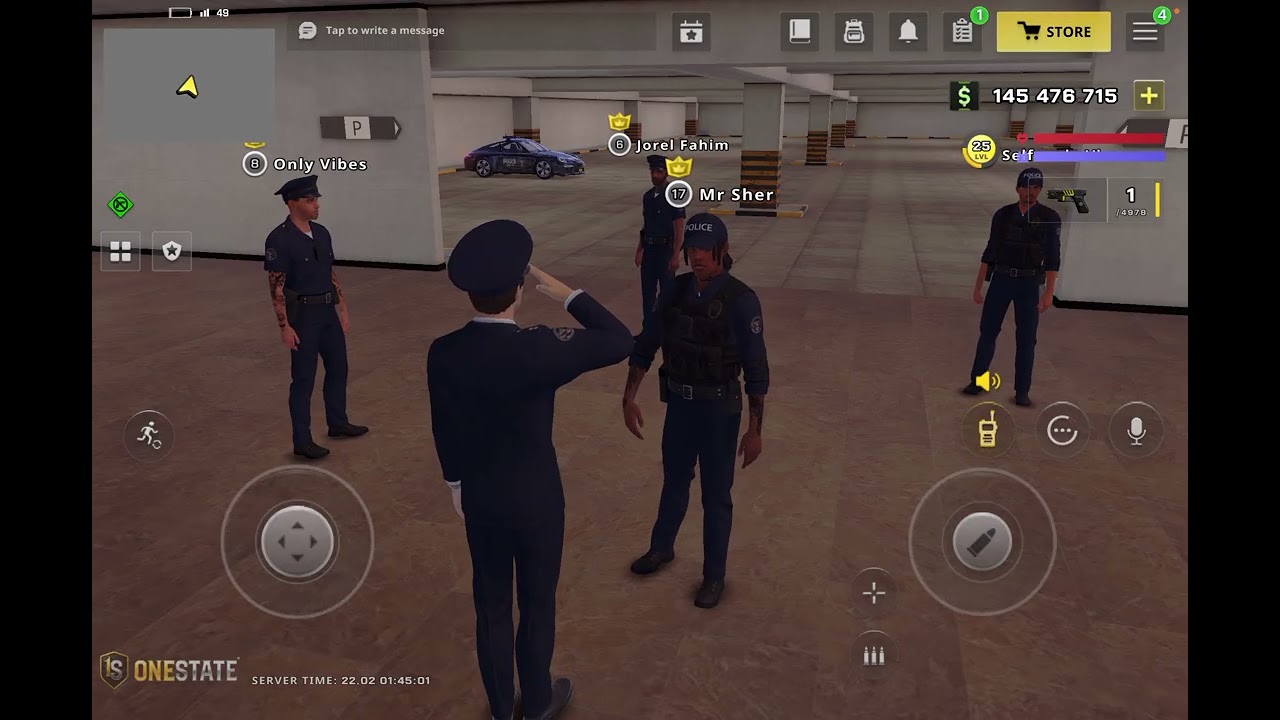 Madera police ( ‏ walkie-talkie ￼) one state RP