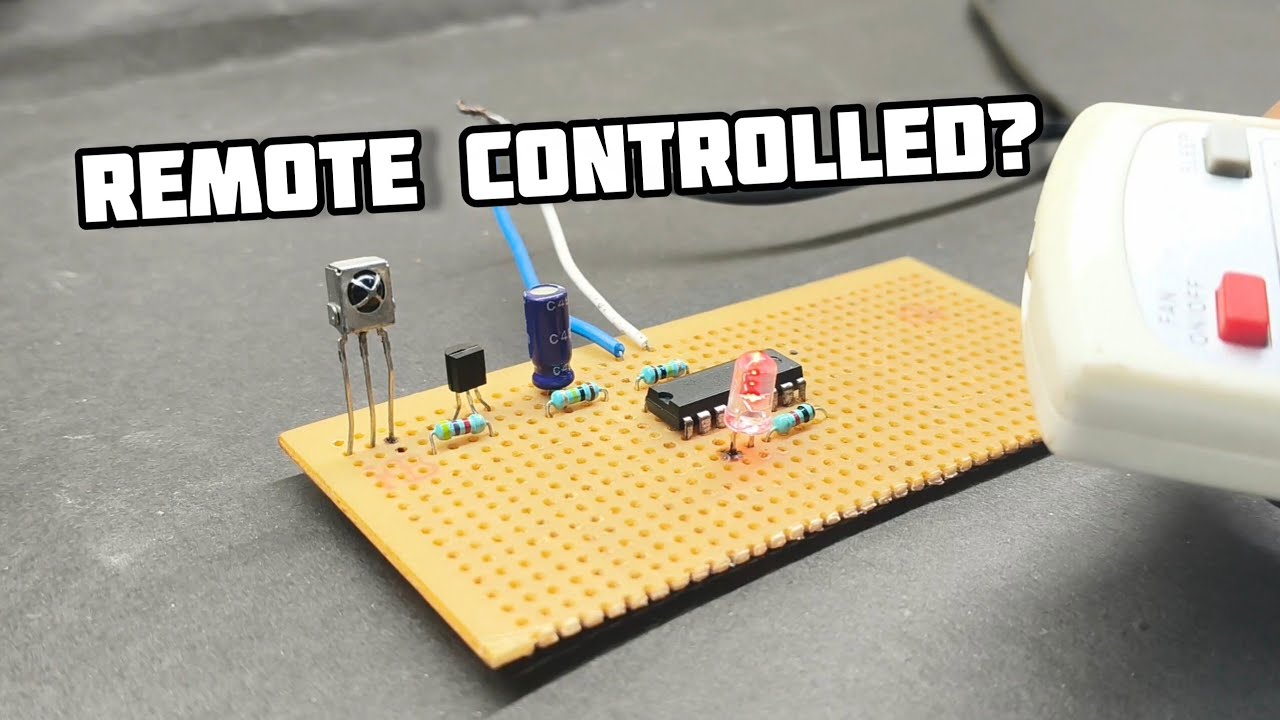 Remote Controlled LED Light | Simple Electronics Project Explained(Part 1)