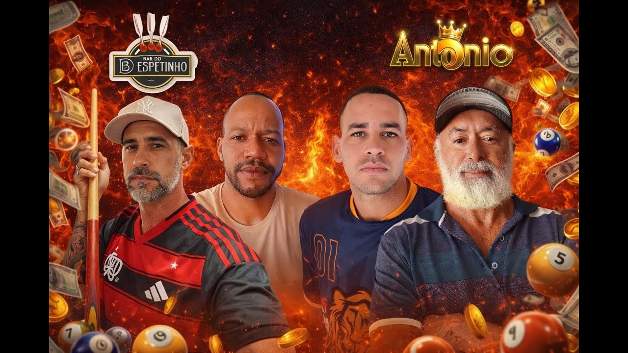 ESPETINHO DE ARARAS X CARECA DE CAMPINAS - NEGUINHO X LUCIANO - SINUCA AO VIVO - 10/02/2026
