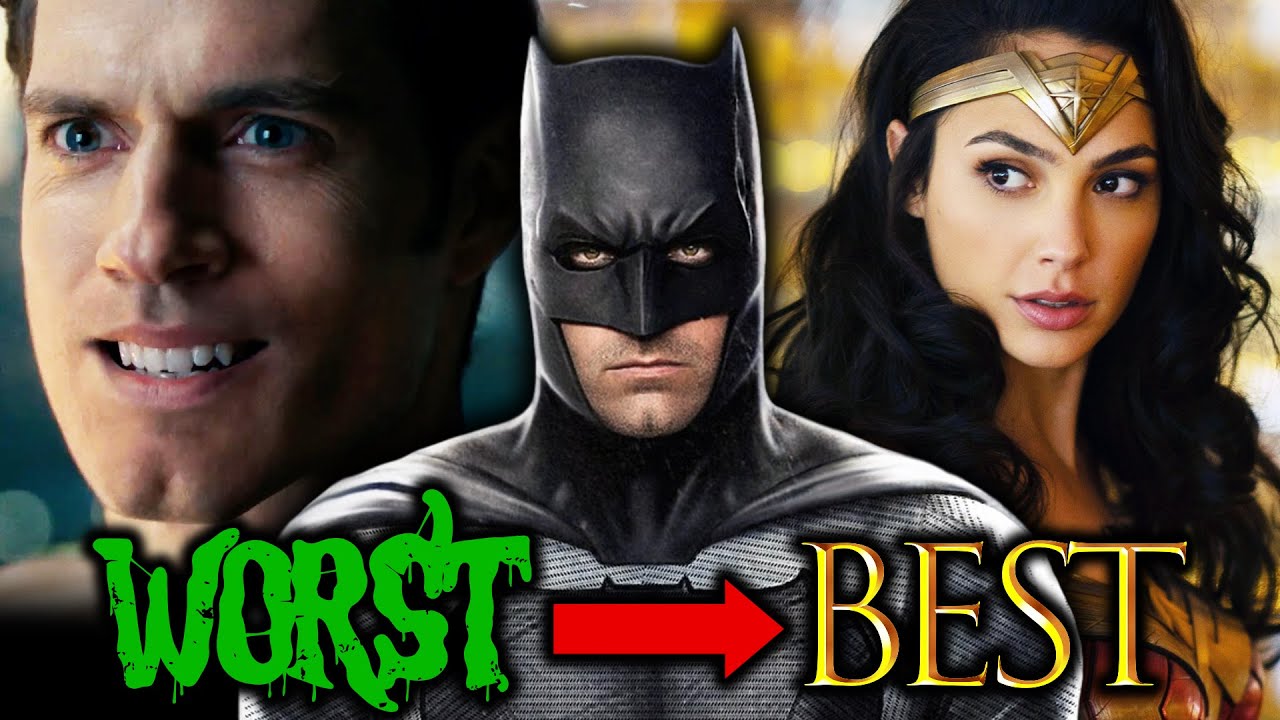 Все фильмы DCEU имеют рейтинг