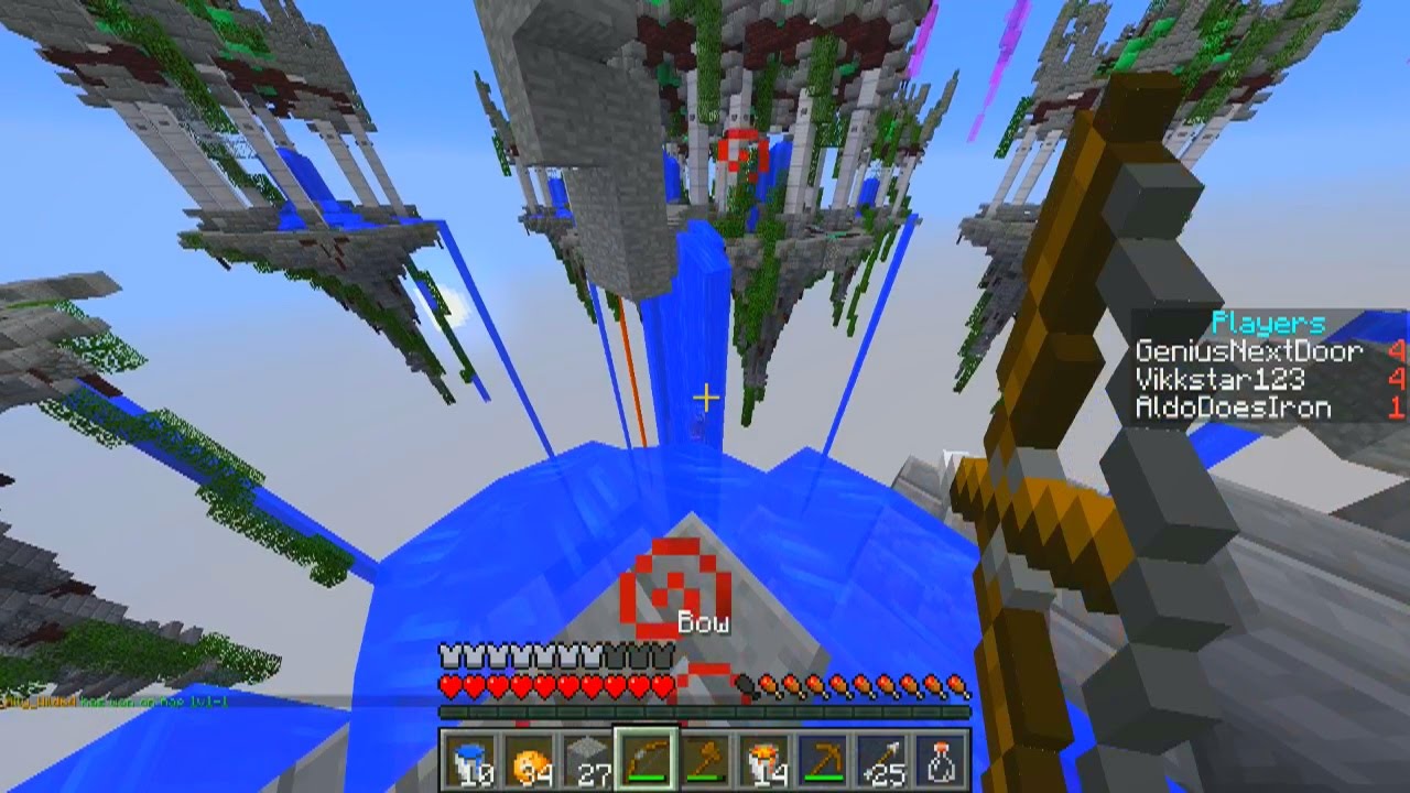 Minecraft SOLO Sky Wars #34 «РЕЙТИНГОВЫЙ» с Vikkstar (Minecraft Skywars)