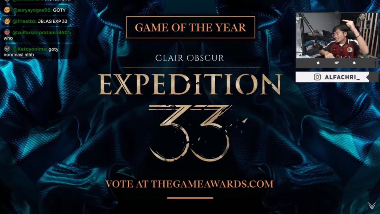 reaksi bang AL nonton nonton NOMINASI GAME AWARDS 2025 