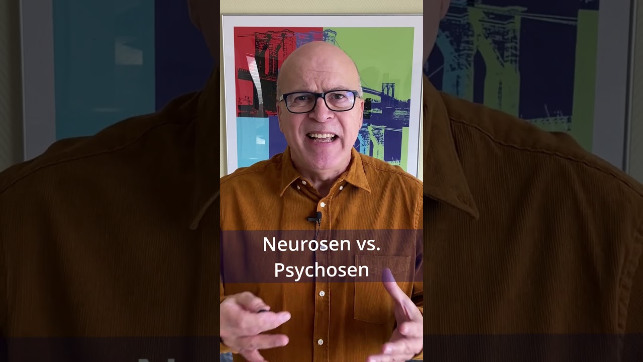 Neurose vs. Psychose - wie lassen sie sich unterscheiden? #heilpraktiker #bildung  #therapie
